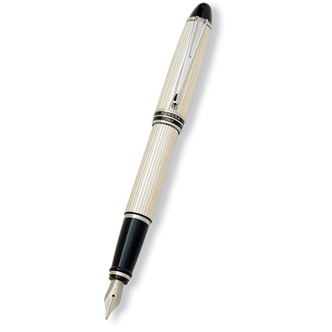 Aurora Ipsilon Sterling Silver Fountain Pen