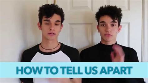 HOW TO TELL THE TWINS APART - YouTube