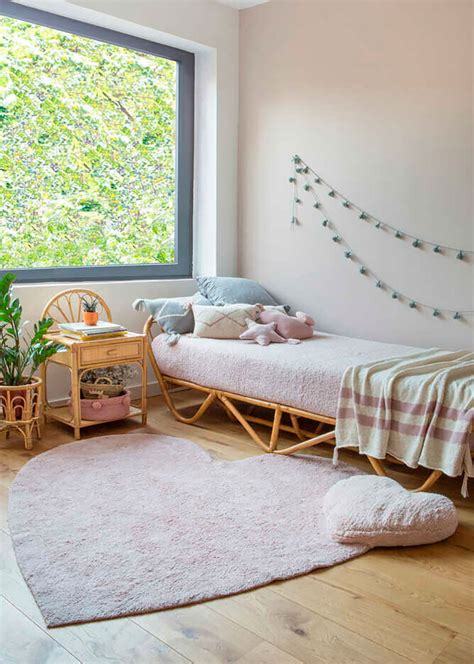 Lorena Canals Washable Rug Puffy Tapete de criança Love Nude