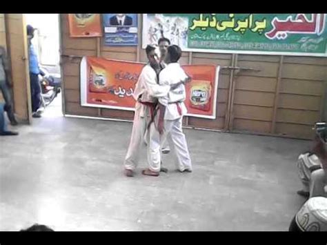 Muhammad Umar Farooq Rd Fight All Punjab Black Belt Taekwondo