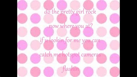 Keri Hilson Pretty Girl Rock Lyrics Youtube