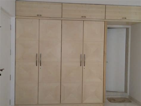 Modular Plywood Wardrobe Without Mirror With Locker At Rs Sq Ft