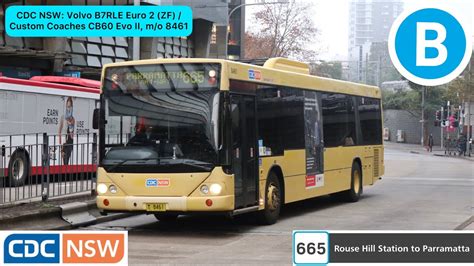 CDC NSW Volvo B7RLE Euro 2 ZF Custom Coaches CB60 M O 8461 YouTube