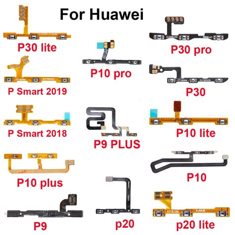 Pcs Power Volume Switch Cinta Para Huawei P Smart N De