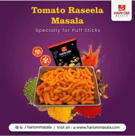 HMPL Tomato Rasila Masala Tangy Seasoning Packaging Size 25 Kg