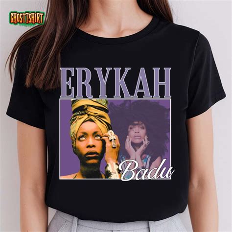 Erykah Badu Vintage Retro Hip Hop T Shirt