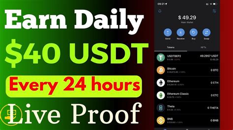 New Best Usdt Earning Website Earn Usdt Daily Live Payment