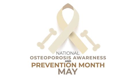 National Osteoporosis Awareness And Prevention Month Background