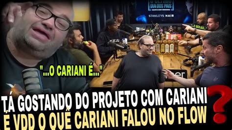 Serj O Dos Foguetes Sobre Projeto Cariani E Julio Veja Youtube