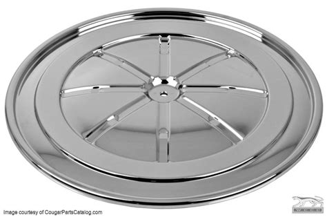 Lid Air Cleaner Boss 302 390 Gt 428cj Chrome Repro ~ 1967 1970 Mercury Cougar