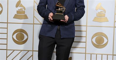 Grammys Mark Ronson Wins Record Of The Year For Uptown Funk Ft