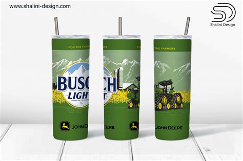 Busch Light John Deere For The Farmers Design For Oz Tumbler