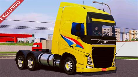 Skin Volvo FH Amarelo Na Granel QUALIFICADA EXCLUSIVO Skins Games Truck