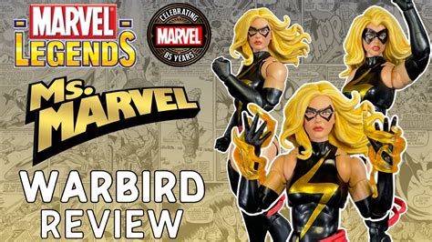 Marvel Legends Warbird Ms Marvel Action Figure Review Youtube