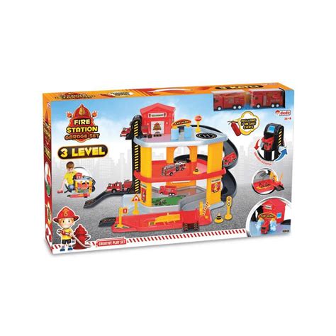 Fire Station Garage Set 3 Levels – EUROPEAN HOUSE HOLD