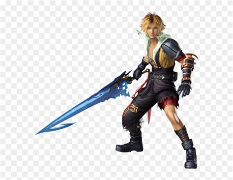 Render Dissidia Final Fantasy - Dissidia Nt Tidus Outfits, HD Png Download - 641x600(#4782190 ...