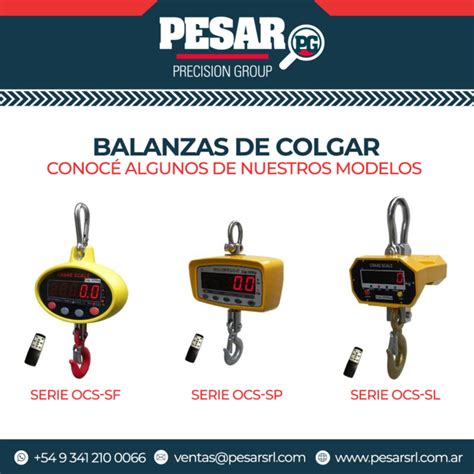 Balanzas De Colgar Modelos Ocs Sf Ocs Sp Y Ocs Sl Novedades