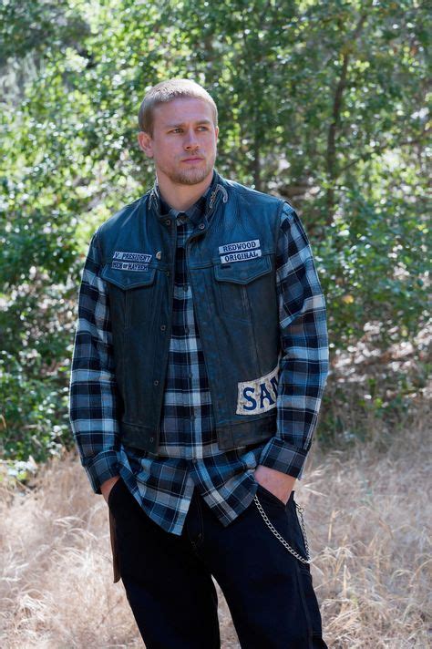 Full Body Jax Charlie Hunnam Clothes Design Flannel Friday