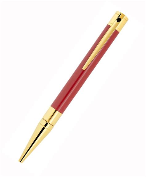 Stylo Bille St Dupont D Initial Dragon Rouge R F