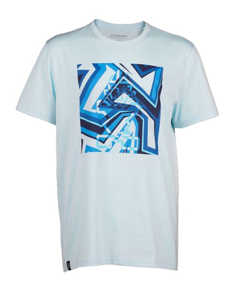 2023 Starboard Mens Camo Tiki Tee Light Blue Starboard Apparel