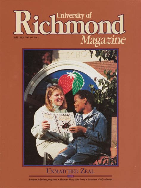 University Of Richmond Magazine Fall By Ur Scholarship Repository