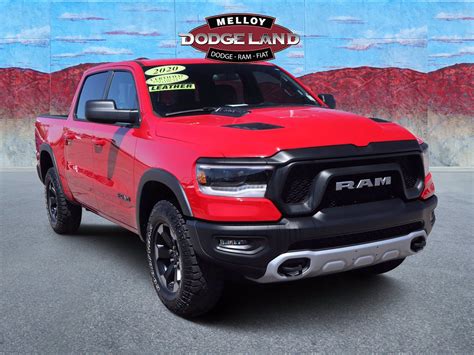 Certified Pre Owned 2020 Ram 1500 Rebel 4wd 4d Crew Cab For Sale In