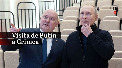 Putin visita Crimea tras el noveno aniversario de anexión El