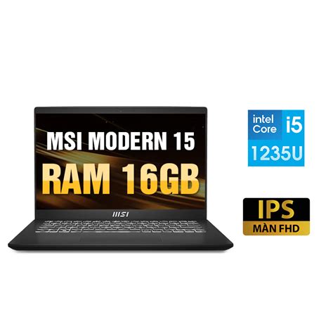 Msi Modern B M Vn Ram Gb R Nh T Ch Tri U