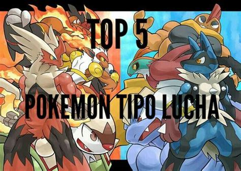 Top 5 Pokémon Tipo Lucha Pokémon En Español Amino