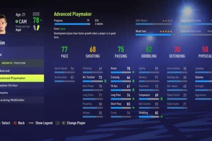 FIFA 22 Career Mode Player Growth Tips DiamondLobby