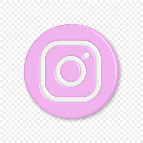 Instagram Icon Circle Pink