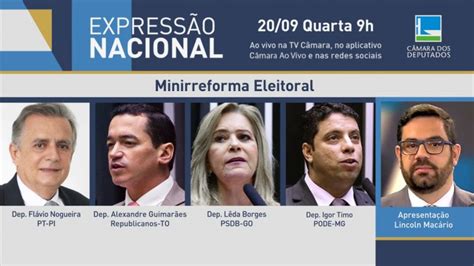 Minirreforma Eleitoral TV Câmara Portal da Câmara dos Deputados