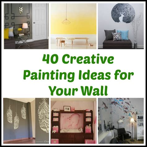 40 Creative Painting Ideas for Your Wall