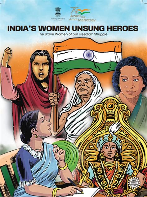 Govt Releases Pictorial Book On Women Freedom Fighters India News