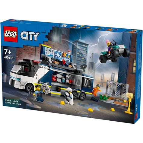 LEGO City Police Mobile Crime Lab Truck Set 60418 Ages 7+