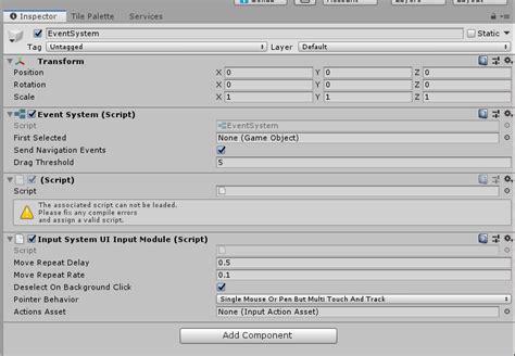 Input System Ui Input Module Script Missing From Unity Unity Engine Unity Discussions