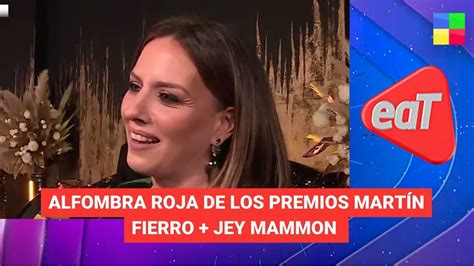 Alfombra roja de los Martín Fierro Jey Mammon EstamosATiempoExtra