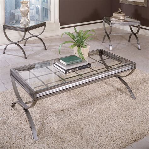 Mateer 3 Piece Coffee Table Set