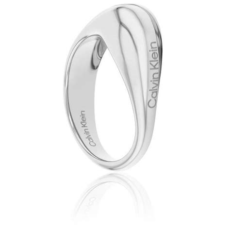 Bague Elongated Drops En Acier 35000447C Calvin Klein Ocarat