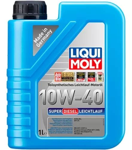 Aceite Liqui Moly Super Leichtlauf Sintetico W Litro