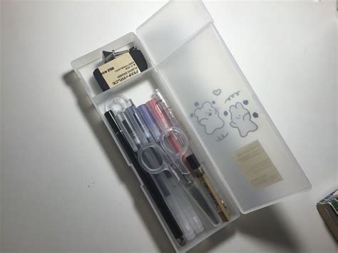 Muji Pencil Caseee In 2024 Muji Pencil Case Cute Stationary School