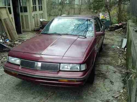 Sell Used Oldsmobile Cutlass Ciera Brougham Sedan Door L In