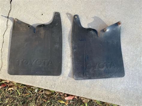 Toyota Pickup Truck Hilux 4x4 Front Mud Flaps 4wd 79 83 Ebay