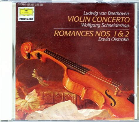 Release Violin Concerto Romances Nos By Ludwig Van Beethoven