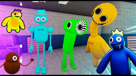 Nuevos Yellow Y Cyan Cap Tulo Rainbow Friends Roblox En Odd World