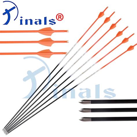 Pinals Archery Carbon Arrows Spine 500 600 700 800 900 1000 ID4 2mm