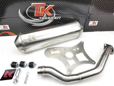 Turbo Kit Edelstahl Sport Auspuff Suzuki Burgman An An T