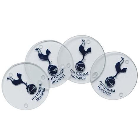 Spurs Glass Coaster Set Spurs Shop Tottenham Hotspur Shop Spurs Glass Tankard