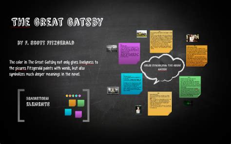 Color Symbolism: The great gatsby by Theresa Matthews on Prezi