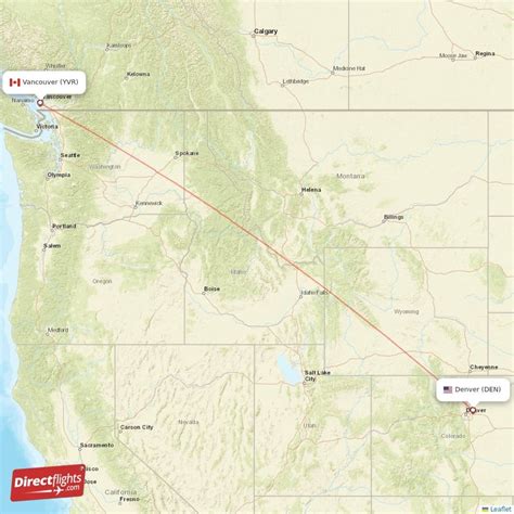 Direct Flights From Vancouver To Denver Yvr To Den Non Stop